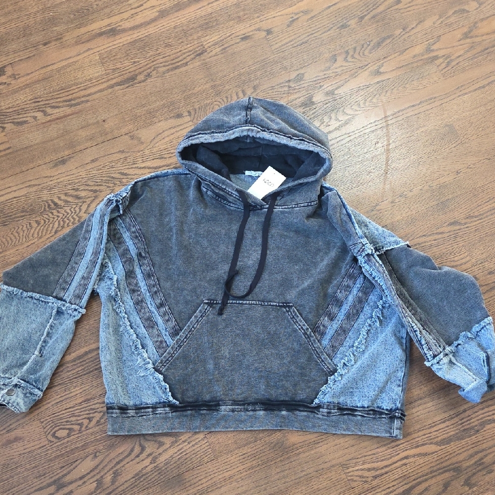 Denim Hoodie